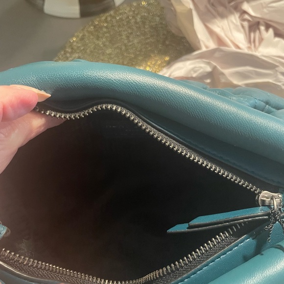 Kurt Geiger blue leather quilted bag - Picture 14 of 16